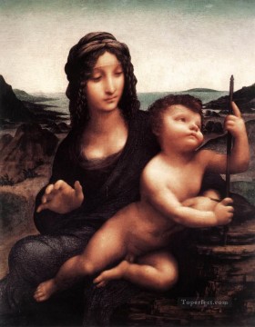  Vinci Obras - Madonna con el Yarnwinder 1501 Leonardo da Vinci